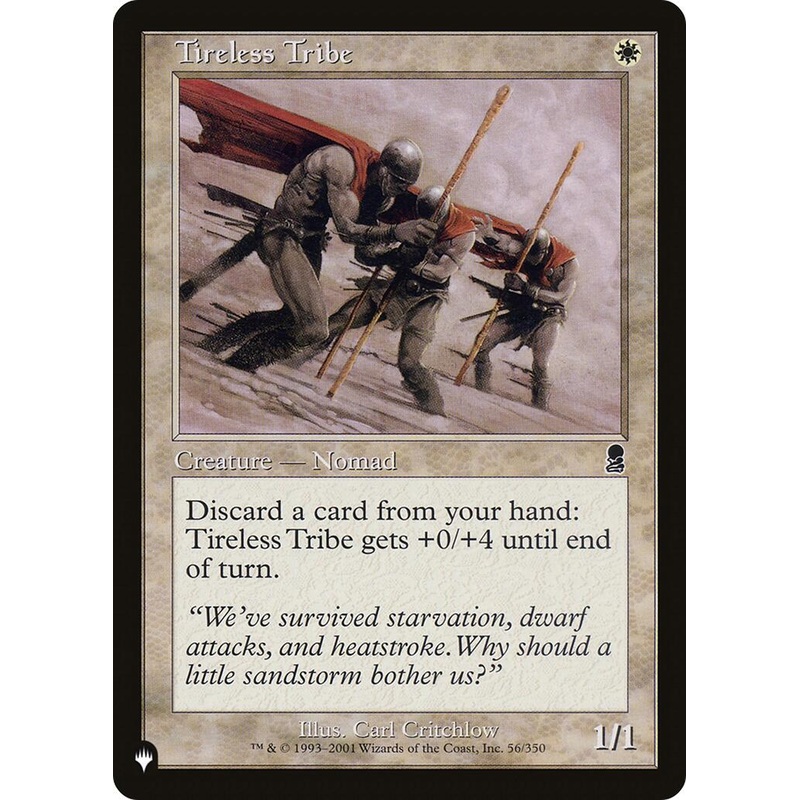 Tireless Tribe [LIST - 56/350]