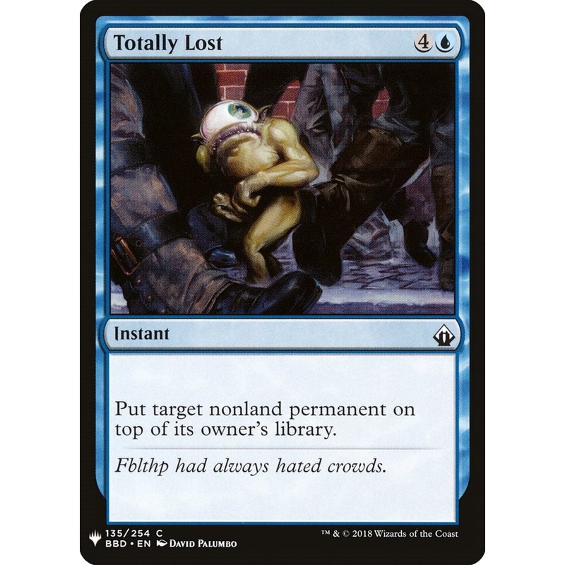 Totally Lost [LIST - 135]