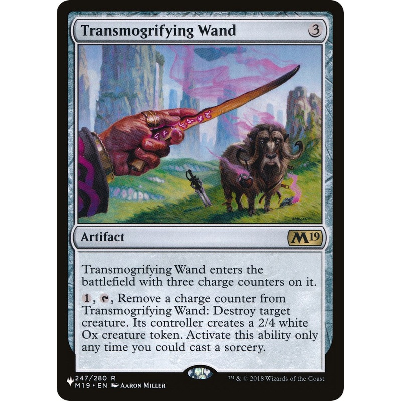 Transmogrifying Wand [LIST - 247/280]