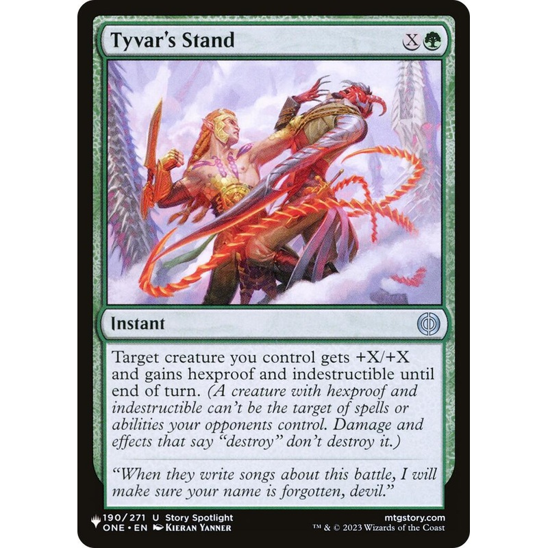 Tyvar's Stand [LIST - 190/271]