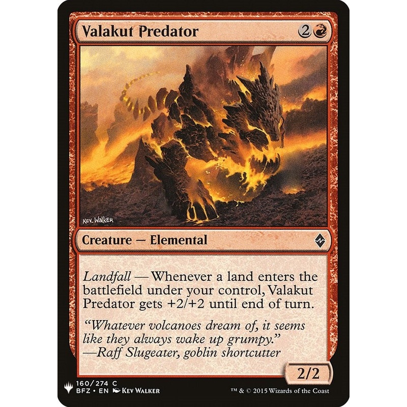 Valakut Predator [LIST - 160]