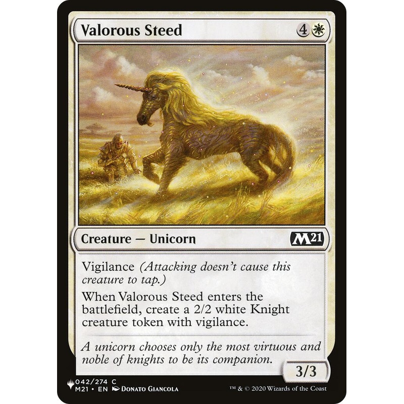 Valorous Steed [LIST - 042/274]
