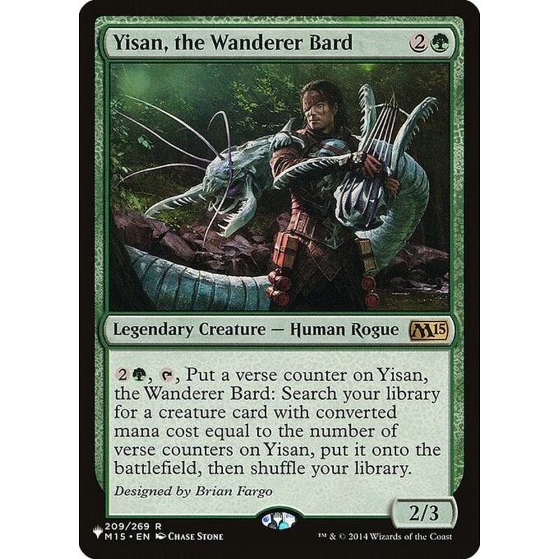 Yisan, the Wanderer Bard [LIST - 209/269]