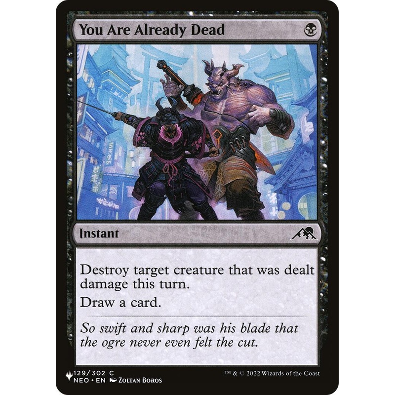 You Are Already Dead [LIST - 129/302]