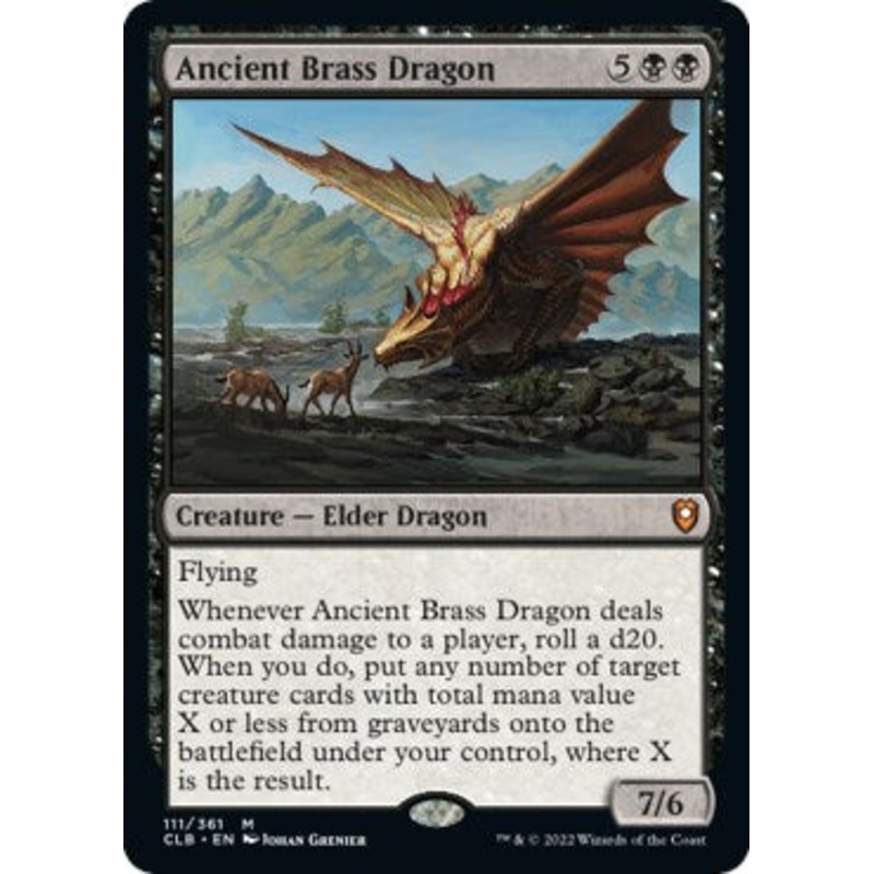Ancient Brass Dragon [CLB - 111]