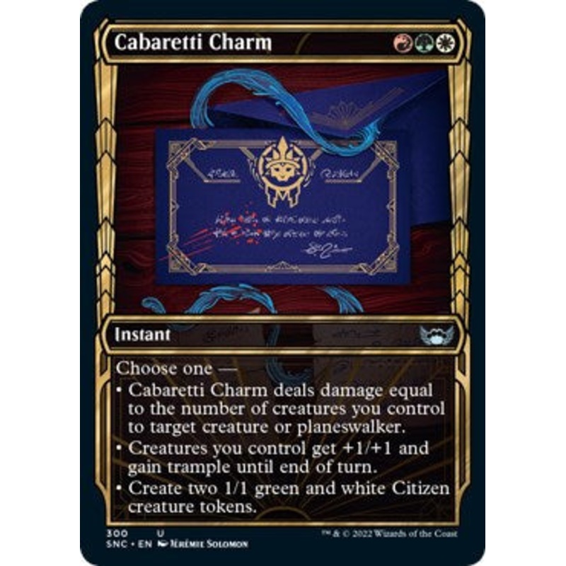 Cabaretti Charm (Showcase) [SNC - 300]