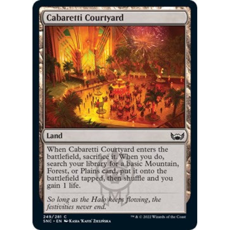 Cabaretti Courtyard [SNC - 249]