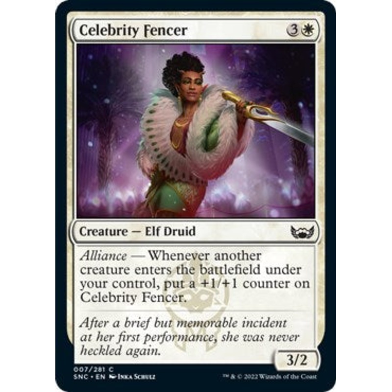 Celebrity Fencer [SNC - 7]
