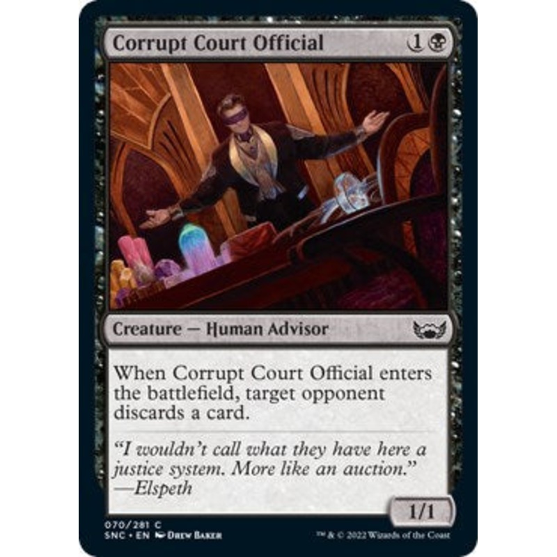 Corrupt Court Official [SNC - 70]