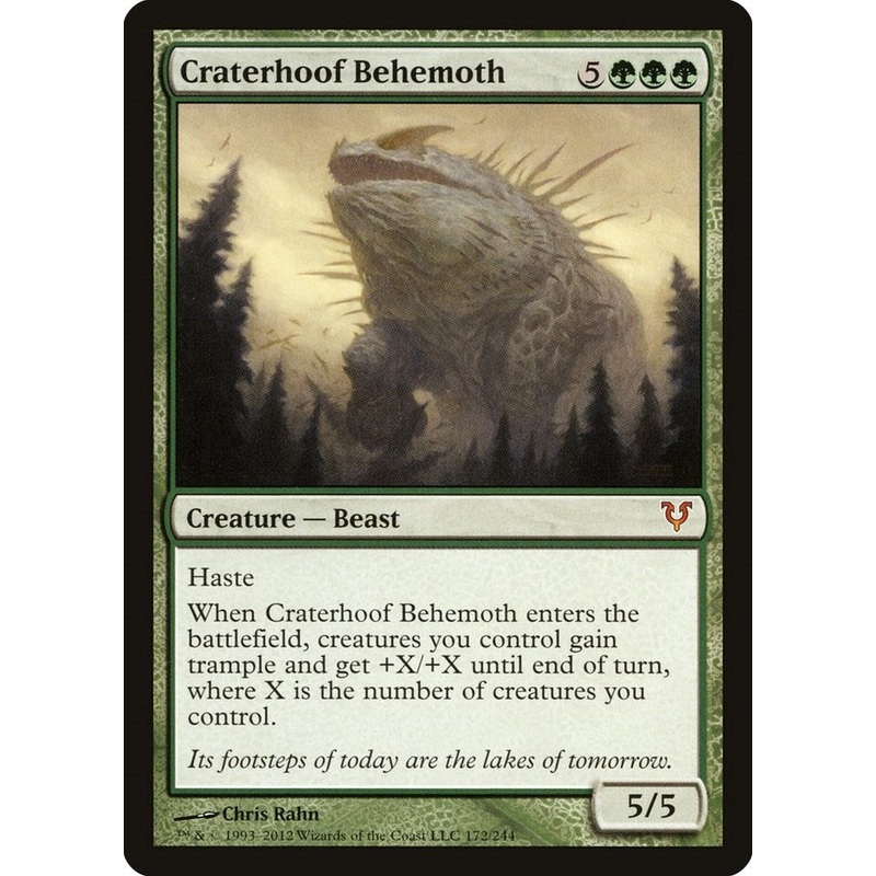 Craterhoof Behemoth [AVR - 172]