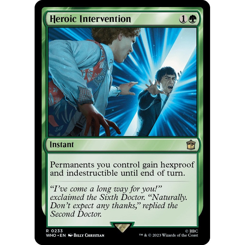 Heroic Intervention [WHO - 233]