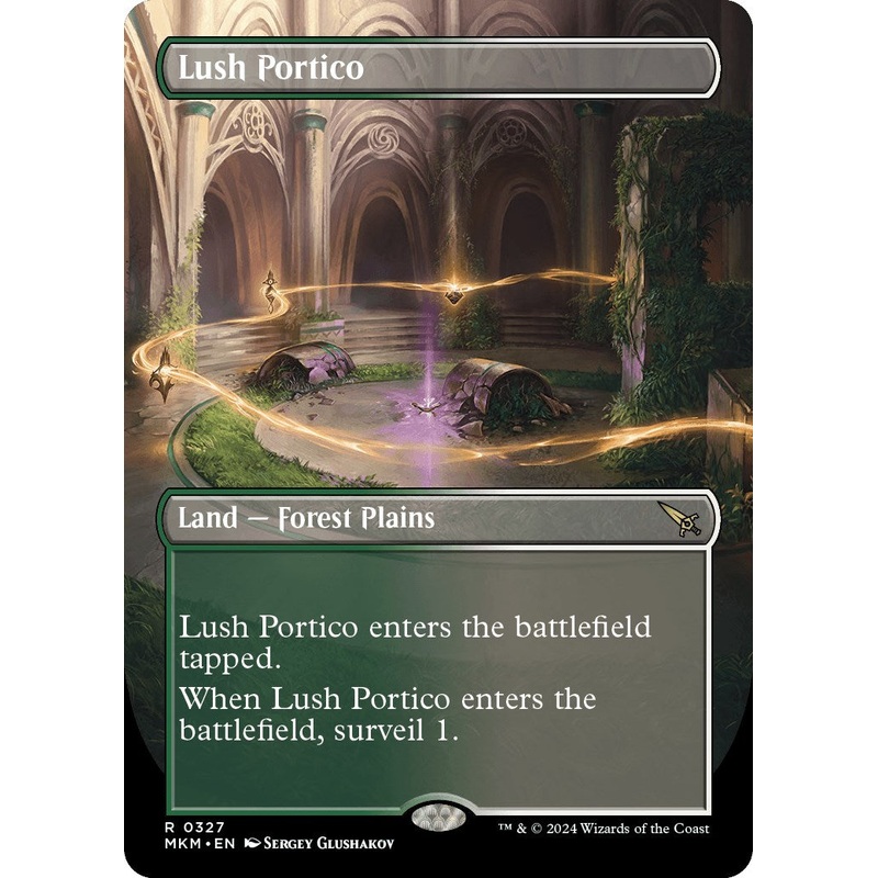 Lush Portico (Borderless) [MKM - 327]