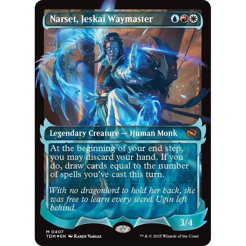 Narset, Jeskai Waymaster (Showcase) [TDM - 407]