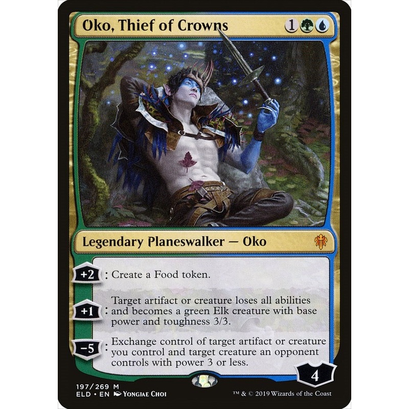 Oko, Thief of Crowns [ELD - 197]