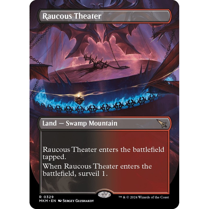 Raucous Theater (Borderless) [MKM - 329]