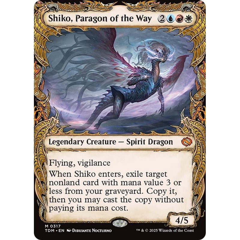 Shiko, Paragon of the Way (Showcase) [TDM - 317]