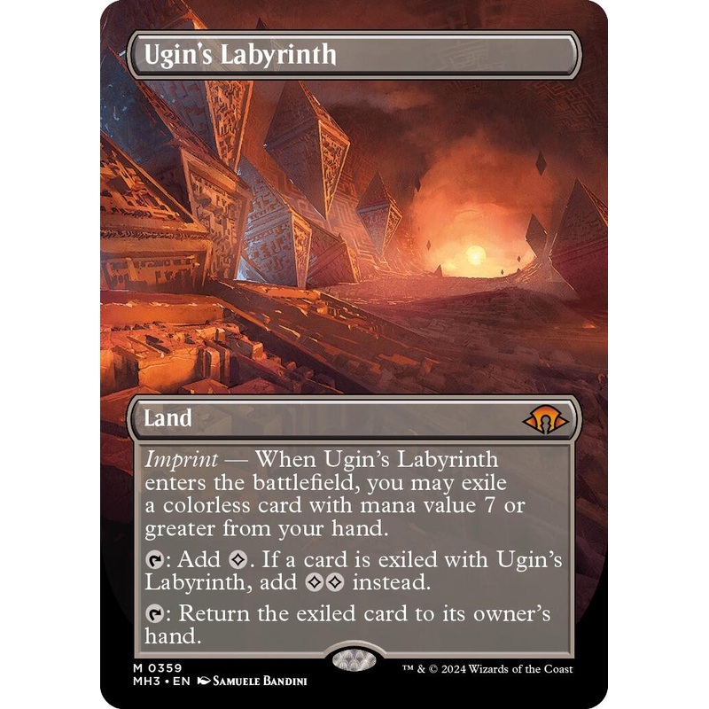 Ugin's Labyrinth (Borderless) [MH3 - 359]