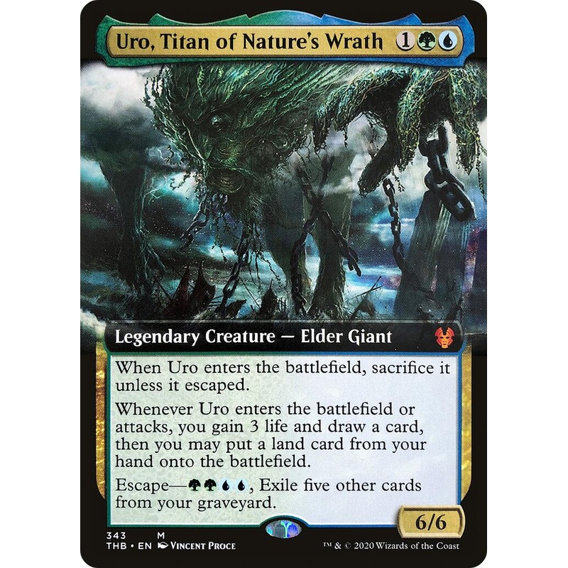 Uro, Titan of Nature's Wrath (Extended Art) [THB - 343]