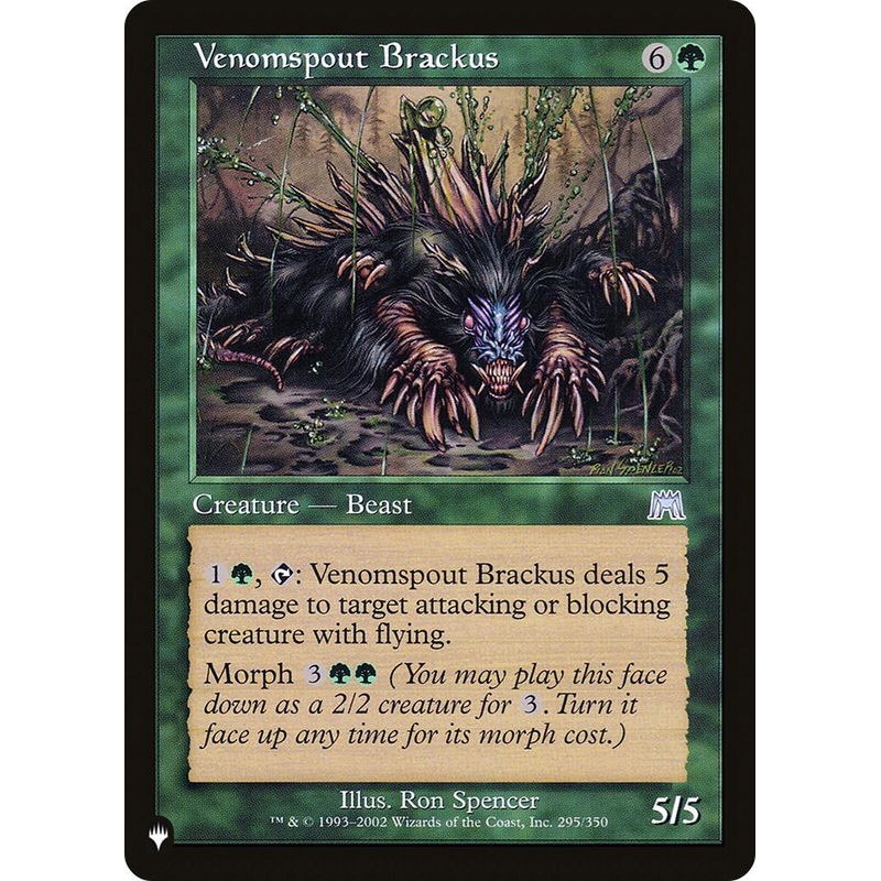 Venomspout Brackus [LIST - 295/350]