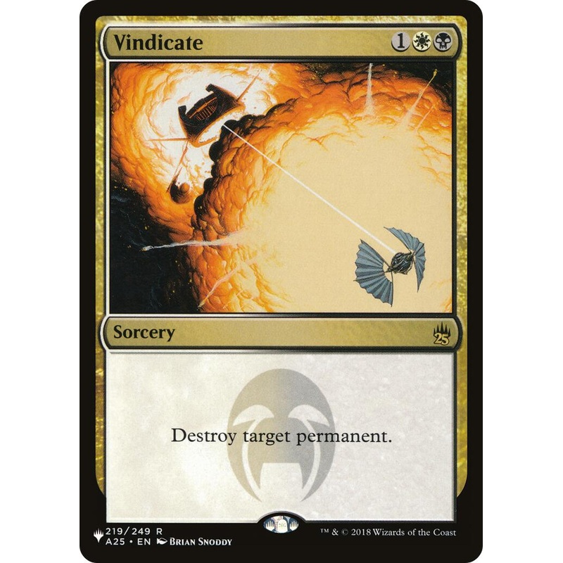Vindicate [LIST - 219/249]