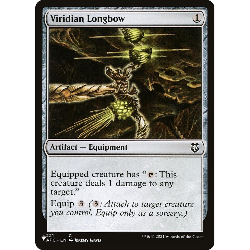 Viridian Longbow [LIST - 221/062]