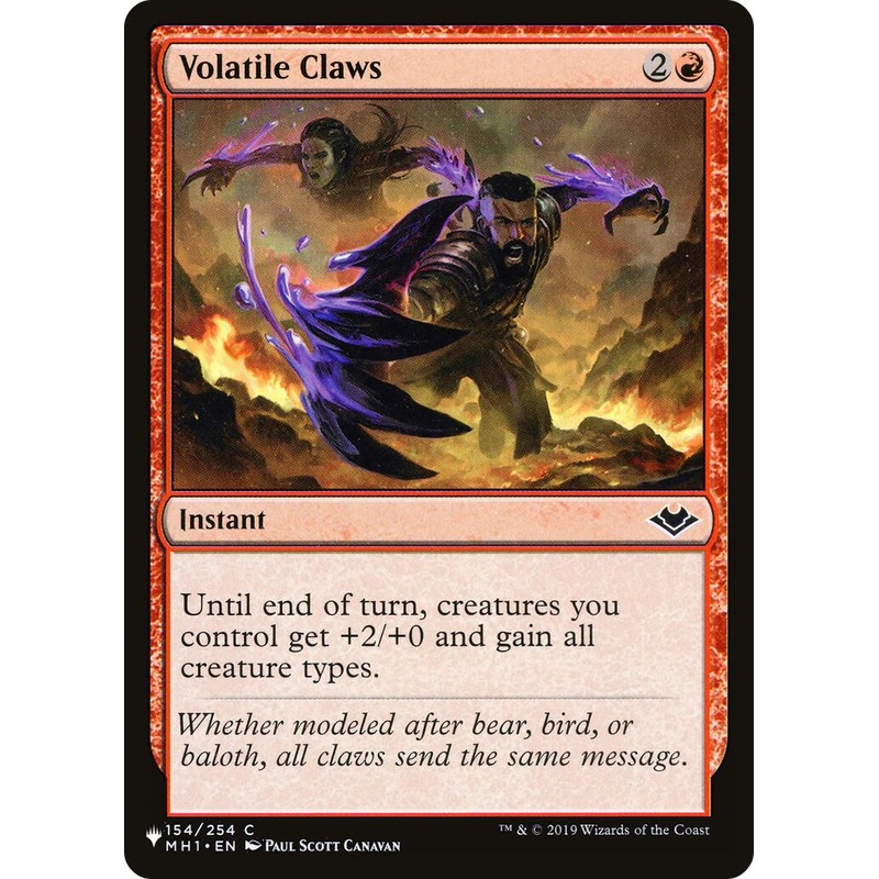 Volatile Claws [LIST - 154/254]