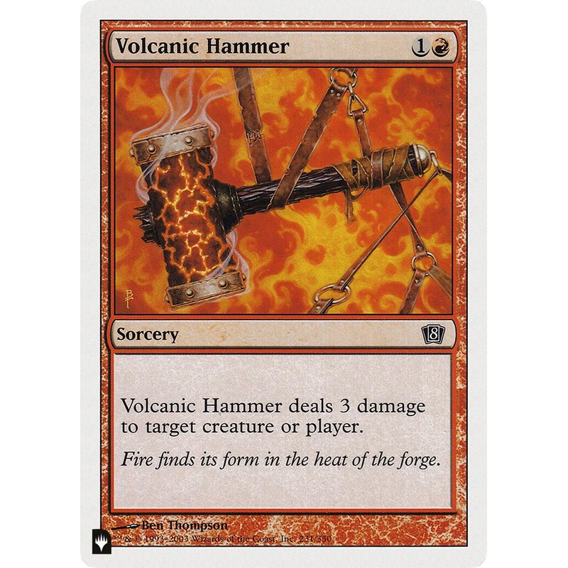 Volcanic Hammer [LIST - 231/350]