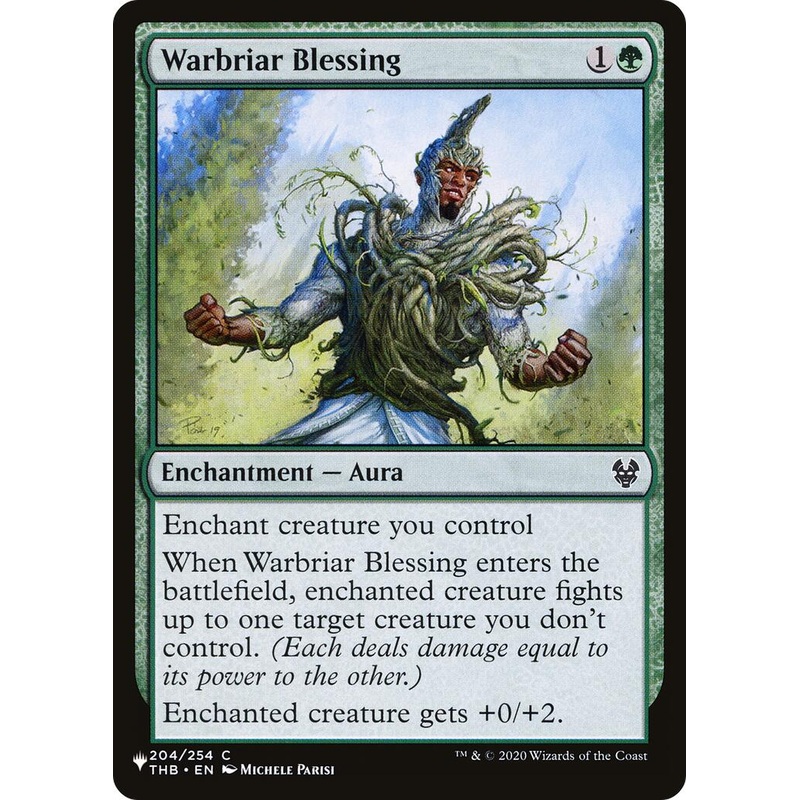 Warbriar Blessing [LIST - 204/254]