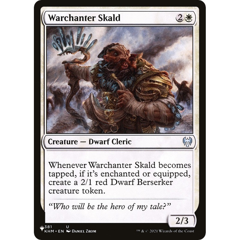 Warchanter Skald [LIST - 381/285]