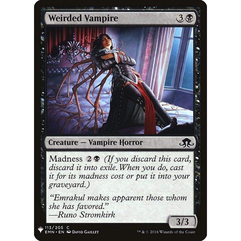 Weirded Vampire [LIST - 113]