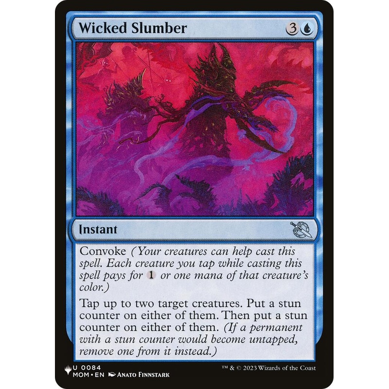 Wicked Slumber [LIST - 0084]