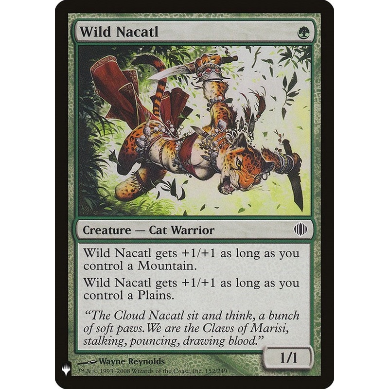Wild Nacatl [LIST - 152]