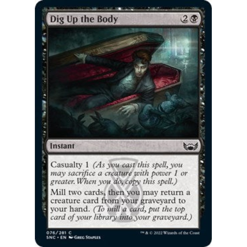 Dig Up the Body [SNC - 76]