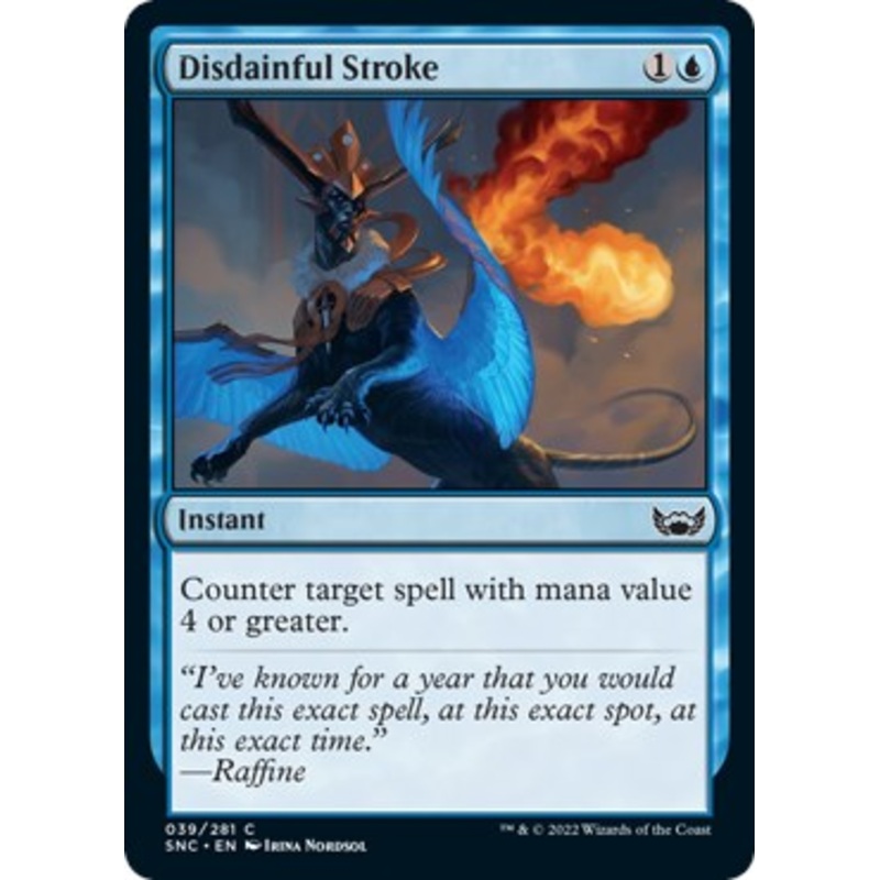 Disdainful Stroke [SNC - 39]