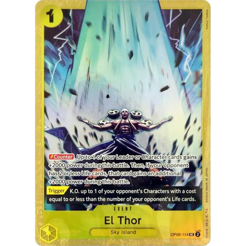 El Thor (Premium Card Collection -Best Selection Vol. 2-) [OP-PR - OP05-114]