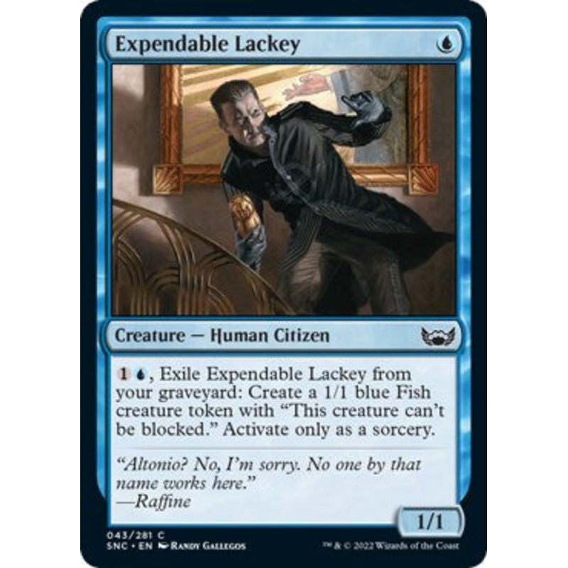Expendable Lackey [SNC - 43]