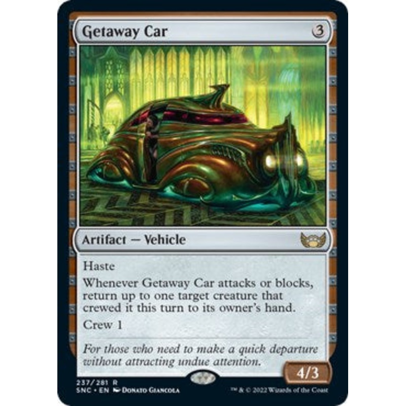 Getaway Car [SNC - 237]