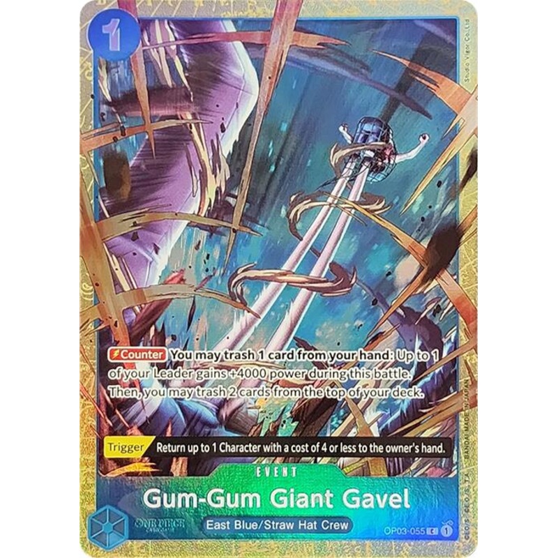 Gum-Gum Giant Gavel (Premium Card Collection -Best Selection Vol. 2-) [OP-PR - OP03-055]