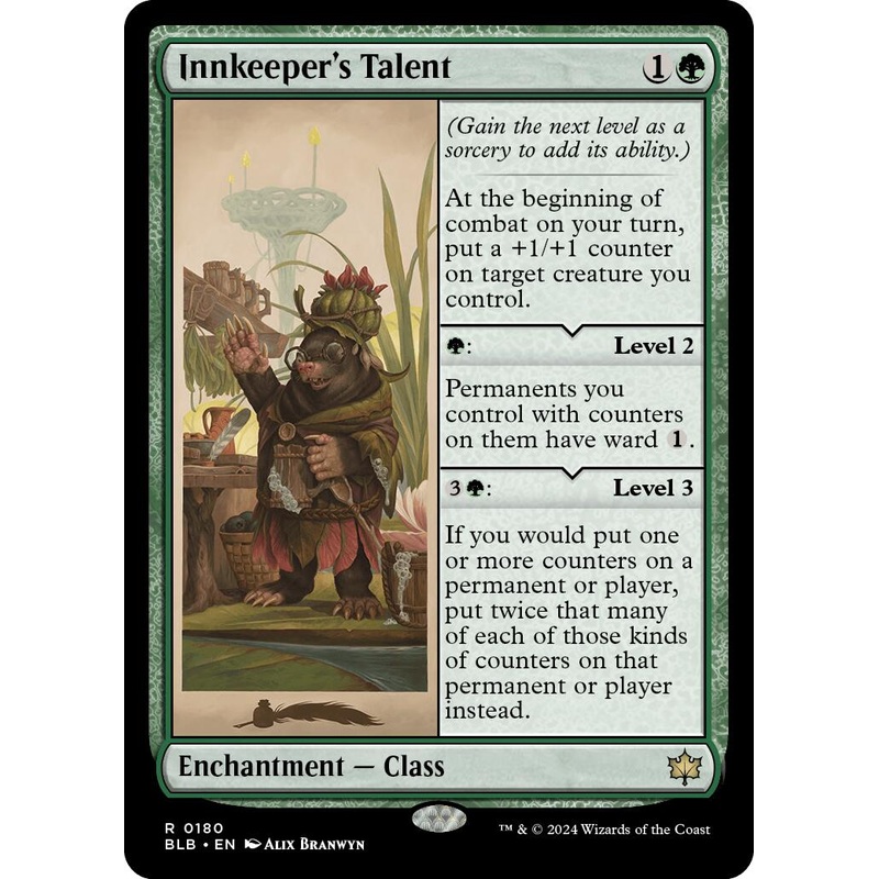 Innkeeper's Talent [BLB - 180]