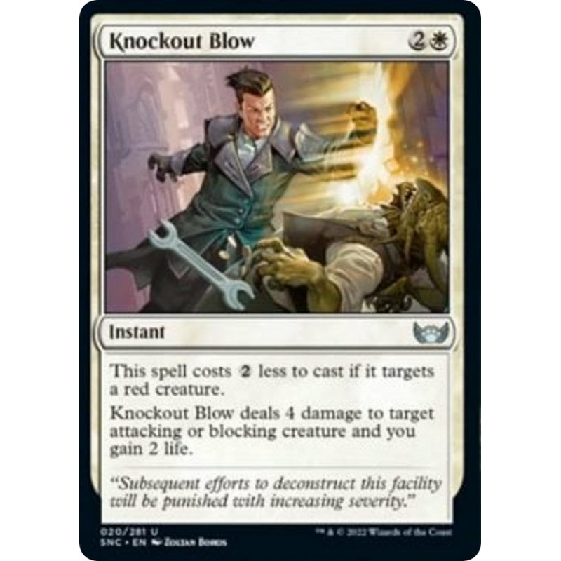 Knockout Blow [SNC - 20]