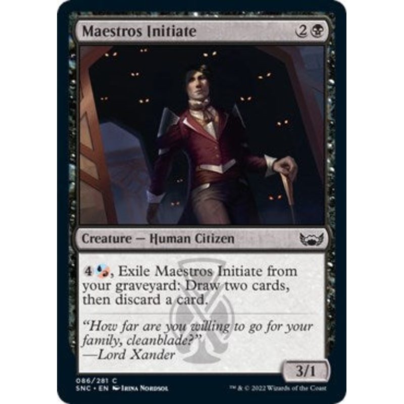 Maestros Initiate [SNC - 86]
