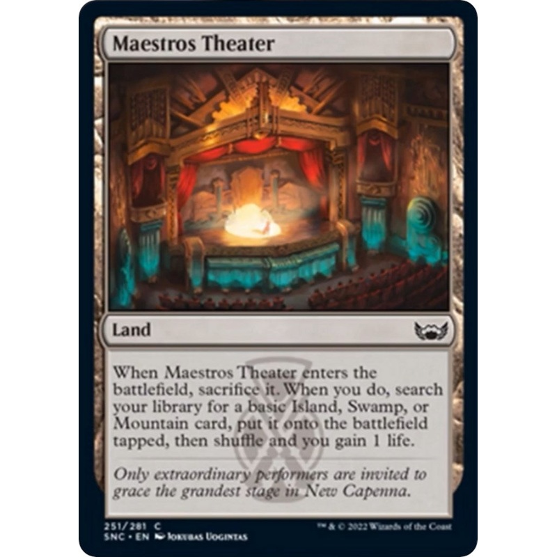 Maestros Theater [SNC - 251]