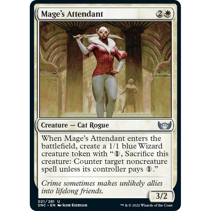 Mage's Attendant [SNC - 21]