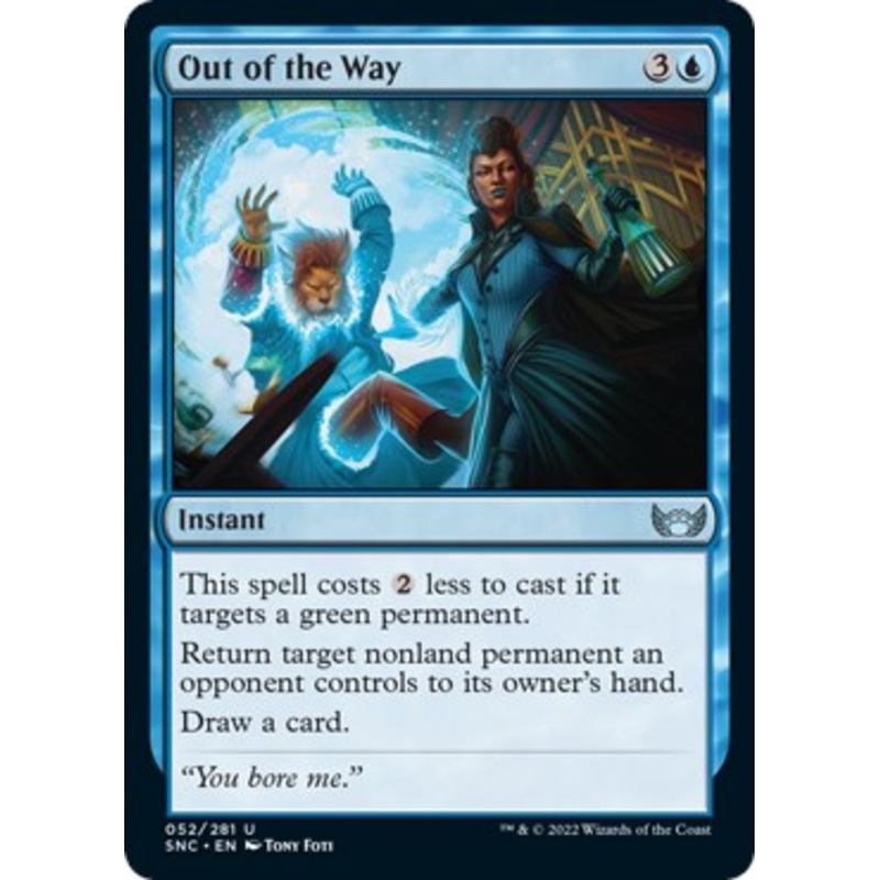 Out of the Way [SNC - 52]