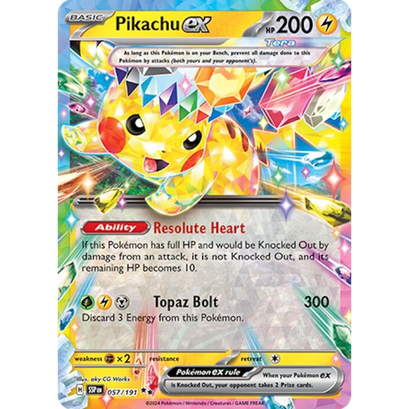 Pikachu ex - 057/191 [SSP - 057/191]