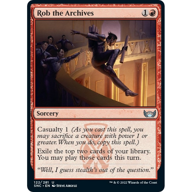 Rob the Archives [SNC - 122]