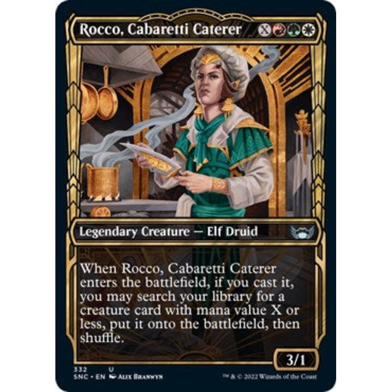 Rocco, Cabaretti Caterer (Showcase) [SNC - 332]
