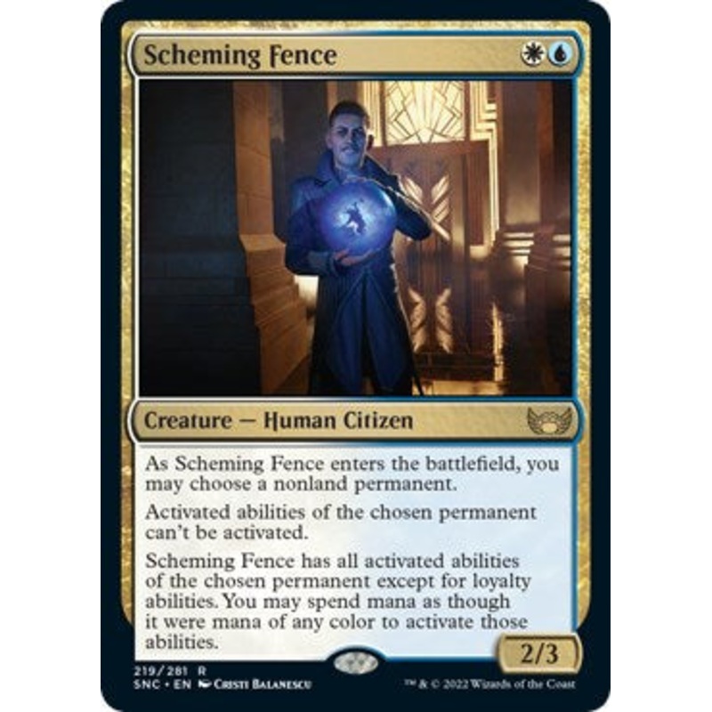 Scheming Fence [SNC - 219]