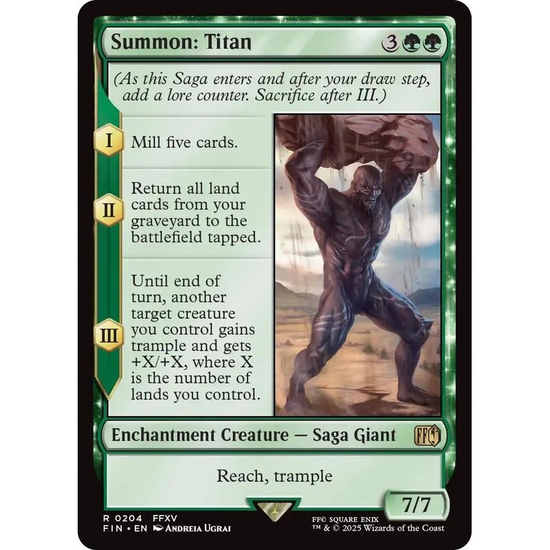 Summon: Titan [FIN - 204]
