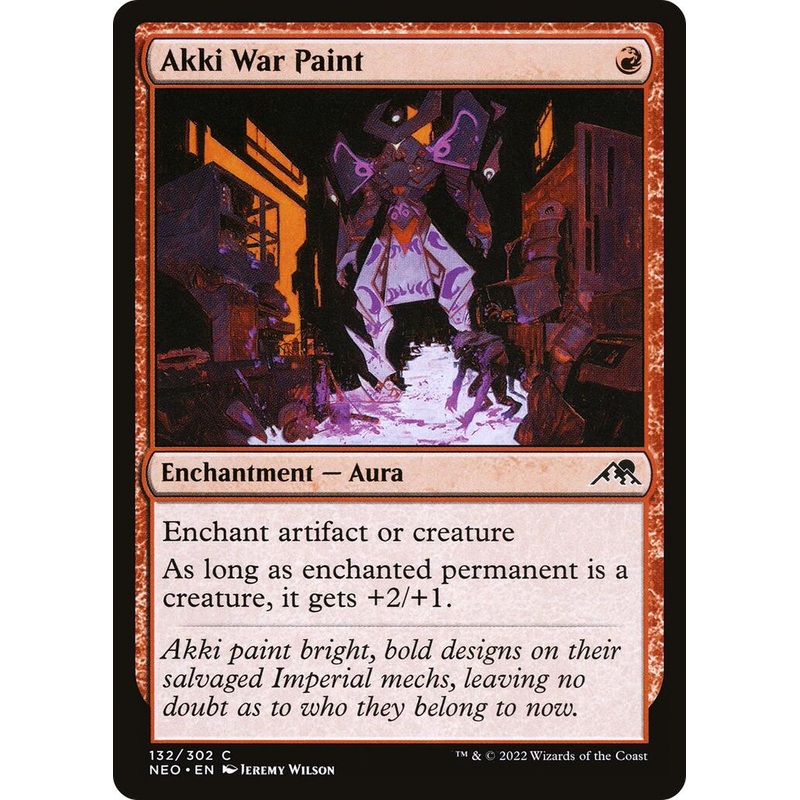 Akki War Paint [NEO - 132]